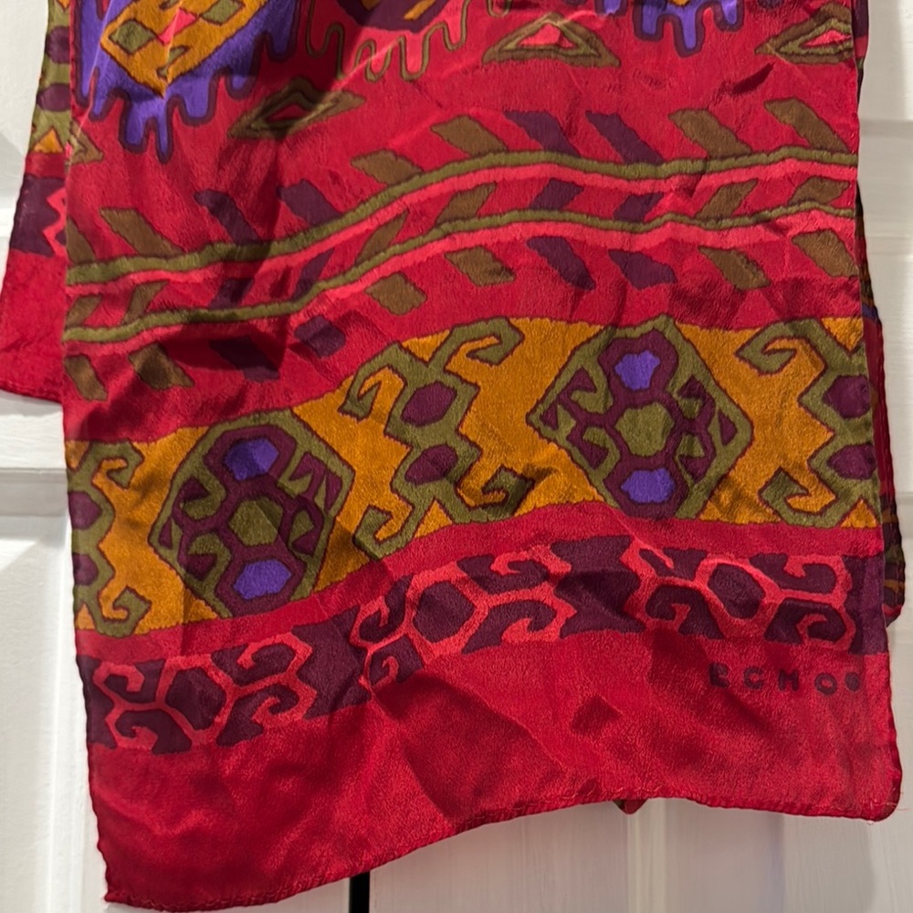 Colorful Patterned Scarf